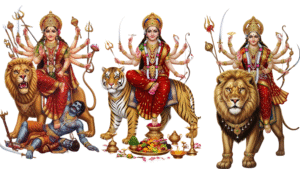 नवदुर्गा के नौ स्वरूपों के बारे में जानकारी।